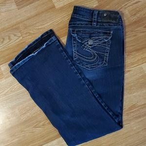 Women's Silver Suki Surplus Boot Cut Jeans 33x30